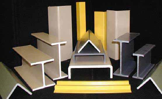 PULTRUDED PROFILES U, I V BEAM- THANH ĐỠ SUPPORT CÁC LOẠI
